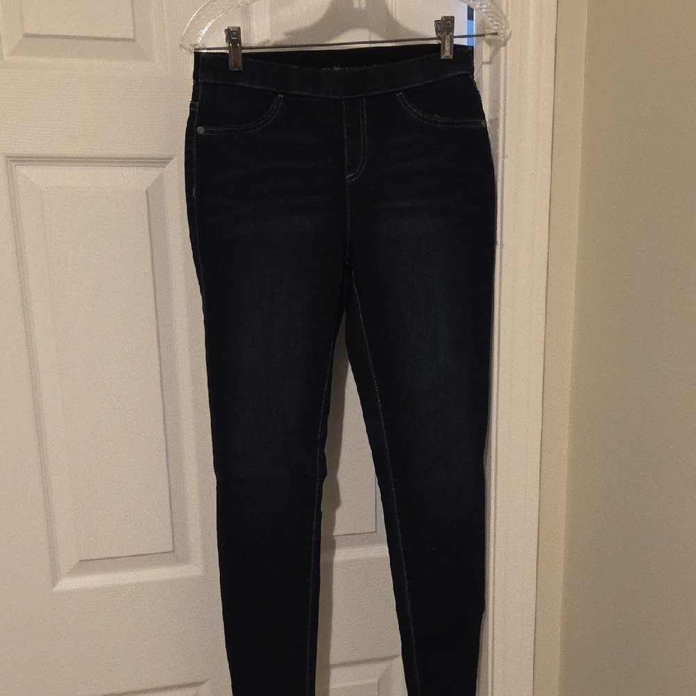 Simply Vera Wang Deep Indigo Jeggings Sz 6L - Picture 2 of 6